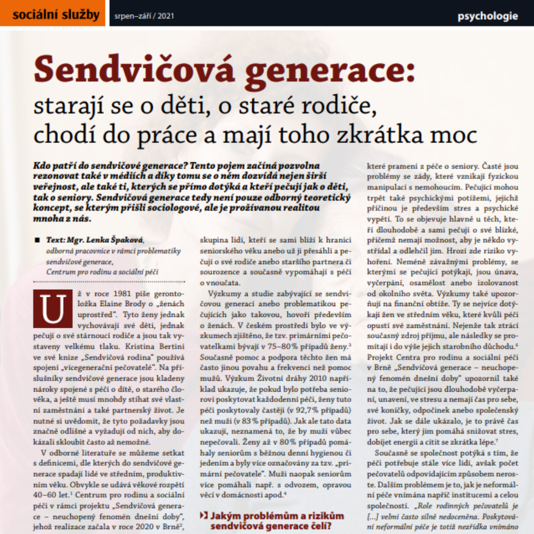 sociální služby